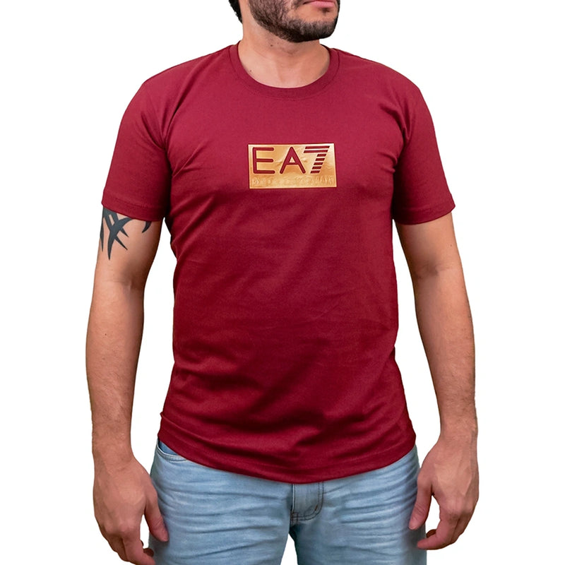 Camiseta Masculina Emporio Armani EA7 Golden Premium