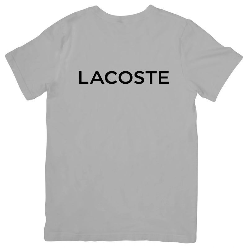 Camisa Lacoste Logo Writing