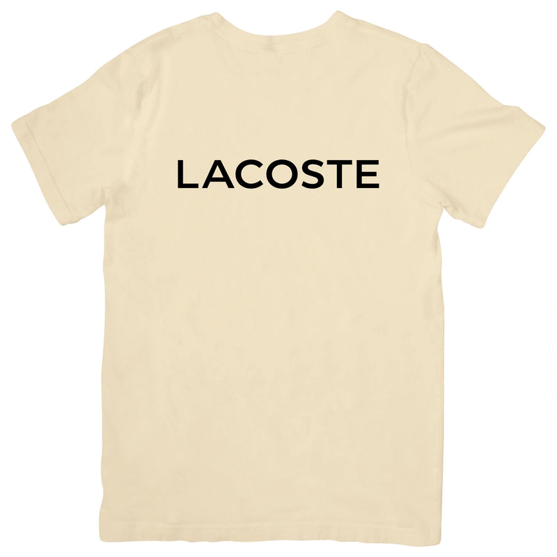 Camisa Lacoste Logo Writing