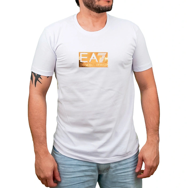 Camiseta Masculina Emporio Armani EA7 Golden Premium